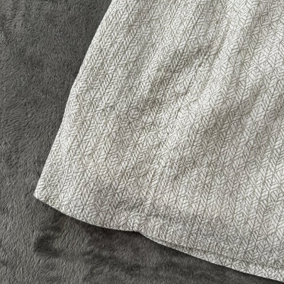 Prana 100% Organic Cotton Sugar Pine Pull On Skirt Crinkle Gauze XS Cream - Picture 2 of 9